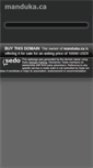 Mobile Screenshot of manduka.ca